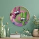 thumbnail image 5 of Hoops y Yoyo Plato decorativo de porcelana fina (bone china), plato decorativo de cerámica para hogar, oficina, soporte de pared, platos decorativos para dormitorio - 6 pulgadas (15 cm), 5 of 6