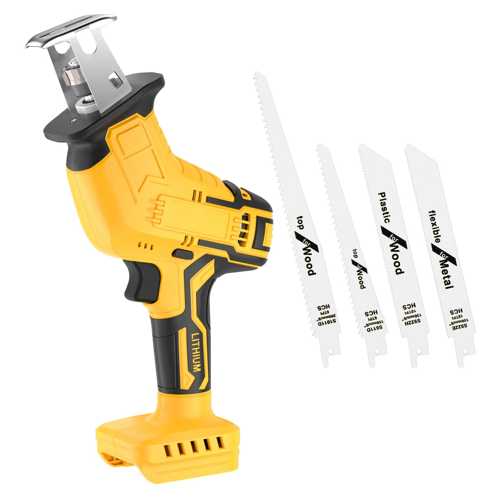 Sierra Recíproca Inalámbrica Samvinor 150w 20v Para Batería Dewalt