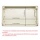 thumbnail image 5 of Caja de conexiones LeMotech IP65 impermeable 16 x 9 x 6 cm, 5 of 8