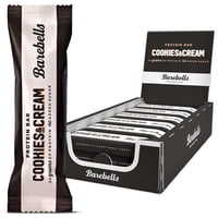Barras De Proteína Barebells Cookies & Cream 12X55G 20G De Proteína