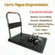 thumbnail image 2 of Carro Carga Yegua Plegable Plataforma Grande 300 Kg 4 Ruedas, 2 of 2