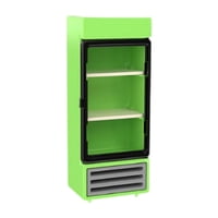 Magideal - Mini Refrigerador En Miniatura Para Casa De Muñecas, Escala 1/12 1/6, Accesorio Fotográfico Diy, Realista Para Decoración De Cocina De Casa De Muñecas