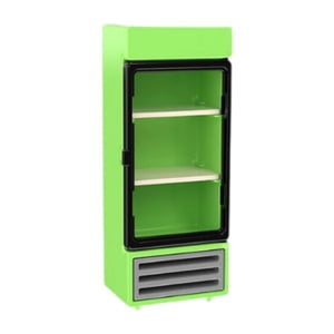 Magideal - Mini Refrigerador En Miniatura Para Casa De Muñecas, Escala 1/12 1/6, Accesorio Fotográfico Diy, Realista Para Decoración De Cocina De Casa De Muñecas