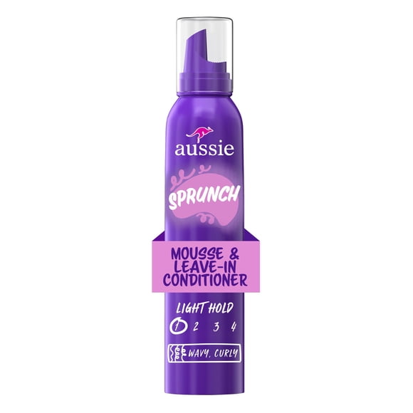 Acondicionador Leave-In Aussie Sprunch 6 oz (177 ml) para Rizos