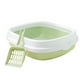 thumbnail image 3 of Inodoro Semicerrado Para Gatos, Bandeja De Arena De Viaje Duradera Más Fuerte, Limpieza De Conejo Verde, 3 of 5