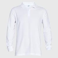 Jayson - Polera Pique T/C Ml Hombre Blanco L