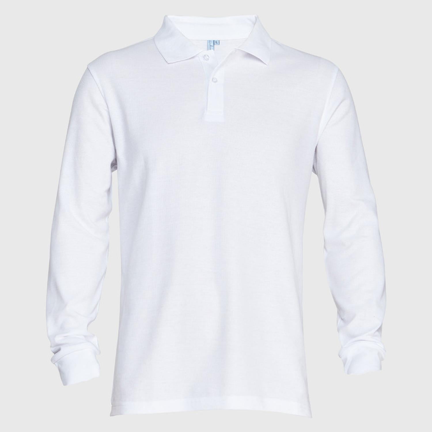 Jayson - Polera Pique T/c Ml Hombre Blanco M