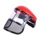 thumbnail image 3 of Protector Facial Para Motosierra, Protector Facial Forestal Para Jardinería, Tala, Paisajismo, Color Rojo, 3 of 5
