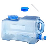 Ioensy - Contenedor De Agua Para Acampar, Jarra Grande De Almacenamiento De Agua Para Mochilero De Emergencia De Rv, 19L