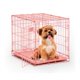 thumbnail image 1 of Caja para perros MidWest Homes for Pets iCrate 24 rosa para perros pequeños, 1 of 5