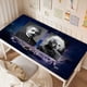 thumbnail image 2 of Einstein alfombrilla de escritorio/mesa extra-grande con base antideslizante de cuero y diseño temático; versátil para escritorios de ordenador, mesas de comedor, etc.60*110cm, 2 of 6