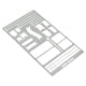thumbnail image 2 of Plantilla de metal Aleks Melnyk 10x18 cm para bullet journal, 2 of 4