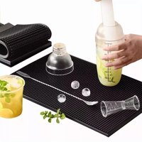 Genérica - Alfombra Escurridora De Bebidas Barman Bar Mat 45 X 30 Cm