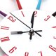 thumbnail image 4 of Reloj de pared Timelike para cocina con forma de cuchara y tenedor de acero inoxidable, 4 of 9