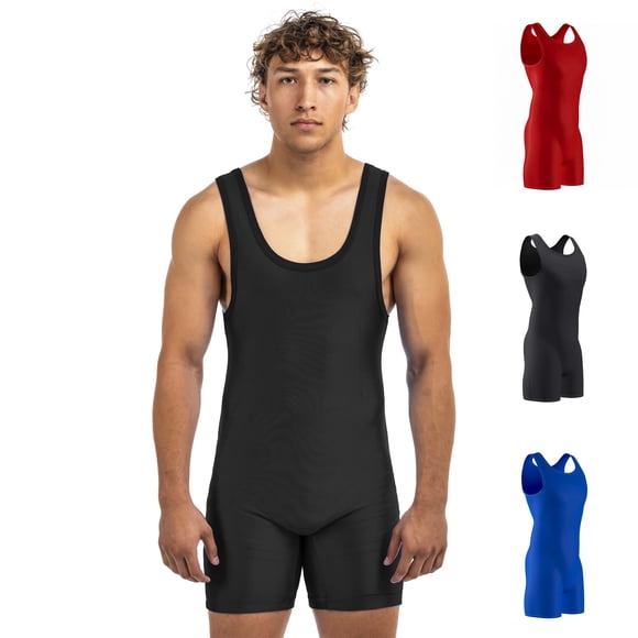 Singlet de Lucha Matman Edge Negro XL