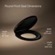 thumbnail image 3 of Asiento de inodoro KOHLER K-26802-7 Impro ReadyLatch Quiet Close, 3 of 9