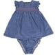 thumbnail image 1 of Vestido Bebe Niña Denim Pillin, 1 of 3