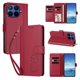 thumbnail image 2 of Funda Cartera Trébol para Xiaomi 17T con Ranuras Tarjetas y Carga Inalámbrica Rojo, 2 of 6