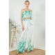 thumbnail image 2 of Conjunto de Top Corto Estampado y Pantalones Largos de Pierna Ancha, 2 of 5
