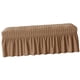 thumbnail image 3 of Funda para banco de comedor, elásticas extraíbles para sillas, de funda de asiento elástico, funda de cojín para banco para , cafe ligero Café Ligero, 3 of 5