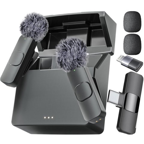 Micrófono Inalámbrico Mini Mic Pro Para Iphone Y Android