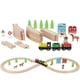 thumbnail image 1 of Juego De Tren De Madera Juguete Educativo De Aprendizaje Temprano Para Niños Regalo De Cumpleaños, 1 of 2