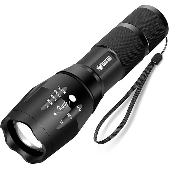 Linterna FREEZE2TRIM FLASHLIGHT 2000 lúmenes con zoom LED