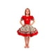 thumbnail image 2 of Vestido Huasa Chinita Floreado Rojo rojo 3-4 Años, 2 of 2