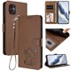 thumbnail image 2 of Carcasa Billetera de Cuero Sintético para Samsung Galaxy Xcover 7 Pro, Marrón, 2 of 6