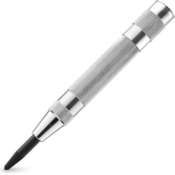 Perforadora automática con orificio central NEIKO 02639A, 15 cm, cromada