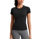 thumbnail image 1 of Remera CRZ YOGA Small Negra Sin Costuras de Manga Corta, 1 of 8