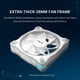 thumbnail image 3 of Ventilador ASUS Prime MR120 ARGB Blanco de Flujo Invertido – Juego de 3 (PWM), 3 of 9
