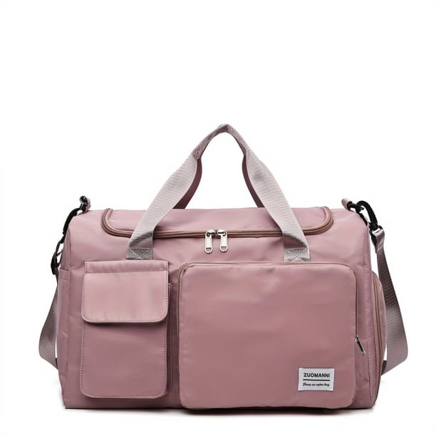 Large Capacity Tote Storage Pouch, Lightweight Waterproof Sports Yoga Bag, Portable Travel Crossbody Bag