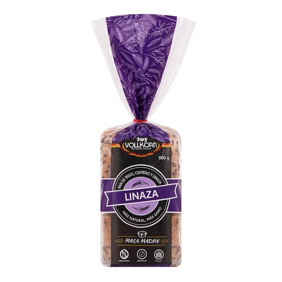 Pan Centeno Linaza, 500 g