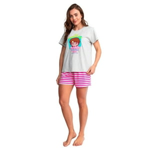 Top - Pijama Mujer Verano Algodón Harry Potter C4