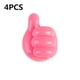 thumbnail image 1 of 4pcs Creative Thumb Hooks: Multifunctional Wire Holders for Easy, No-Trace Electric Wire Fixing - 0.78*0.78inch / 2*2CM, 1 of 5