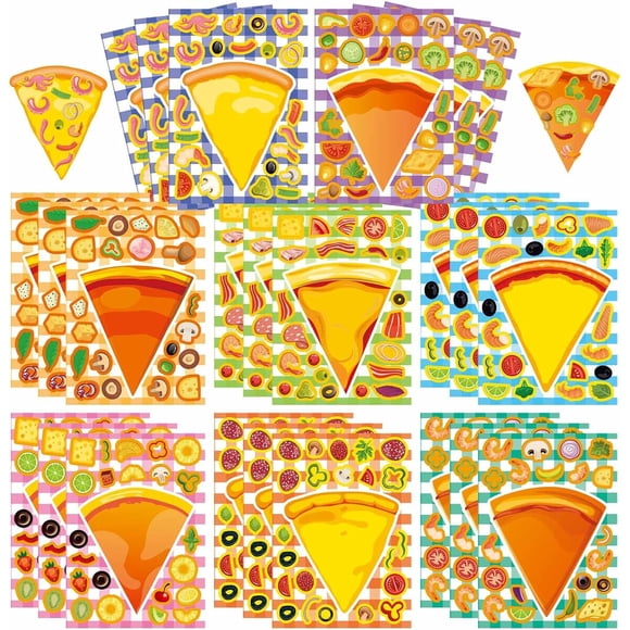Stickers infantiles OTAITY, 24 piezas reutilizables