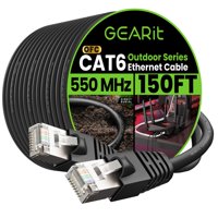 Cable Ethernet Gearit Cat6 Outdoor, 150 Pies, 23 Awg, Cobre Puro