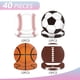 thumbnail image 4 of Platos deportivos para fiesta Fitoyplak de 18 cm, 40 piezas, 4 of 6