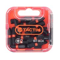 Tactix - Set De Puntas De Impacto 20 Piezas Ph2 X 25 Mm