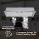 thumbnail image 3 of Inserto para campana extractora Broan-NuTone PM300SS de acero inoxidable, 300 CFM, 3 of 5
