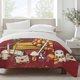thumbnail image 2 of Harry Potter Bedding Sets Bed Cartoon Duvet Cover Lightweight 3 Piece Bet Sets for Kids Boys Girls, 2 of 5