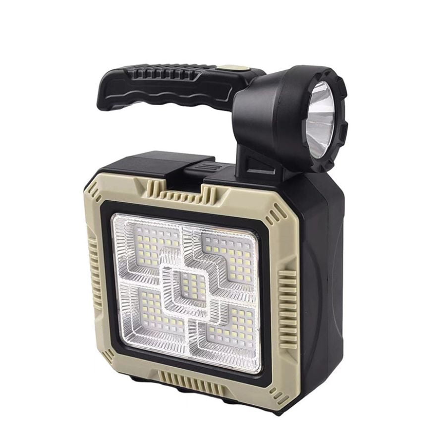 Click Ventas - Linterna Lampara Solar Multifuncional Exterior De Mano Solar