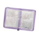 thumbnail image 2 of Libro De Almacenamiento De Joyas, Bolsa De Almacenamiento De Joyas De Viaje Para Cuentas, Pendientes, Broches, Color Morado, 2 of 5