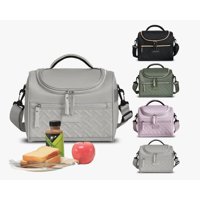 Riqui - Lonchera Térmica Gran Capacidad Gris