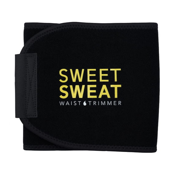 Cinturón recortador de cintura Sports Research Sweet Sweat Yellow M