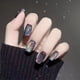 thumbnail image 3 of 24 pcs Rainbow Cat Eye Press On Nails - Handmade Full Cover Short Fake Nails for Women - Coffin False Nails for a Bold and Eye-Catching Look, 3 of 3