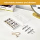 thumbnail image 2 of Joyero ProCase, organizador de pendientes, 5 cajones, color gris, 2 of 7