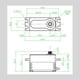 thumbnail image 3 of Servo programable REEFS RC 299LP resistente al agua, 3 of 3