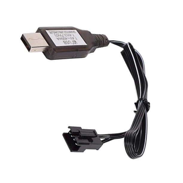 SM-4P Cable de carga USB Batería con luz indicadora 400MA Protección contra cortocircuitos Accesorios de batería Batería de respaldo Dual
